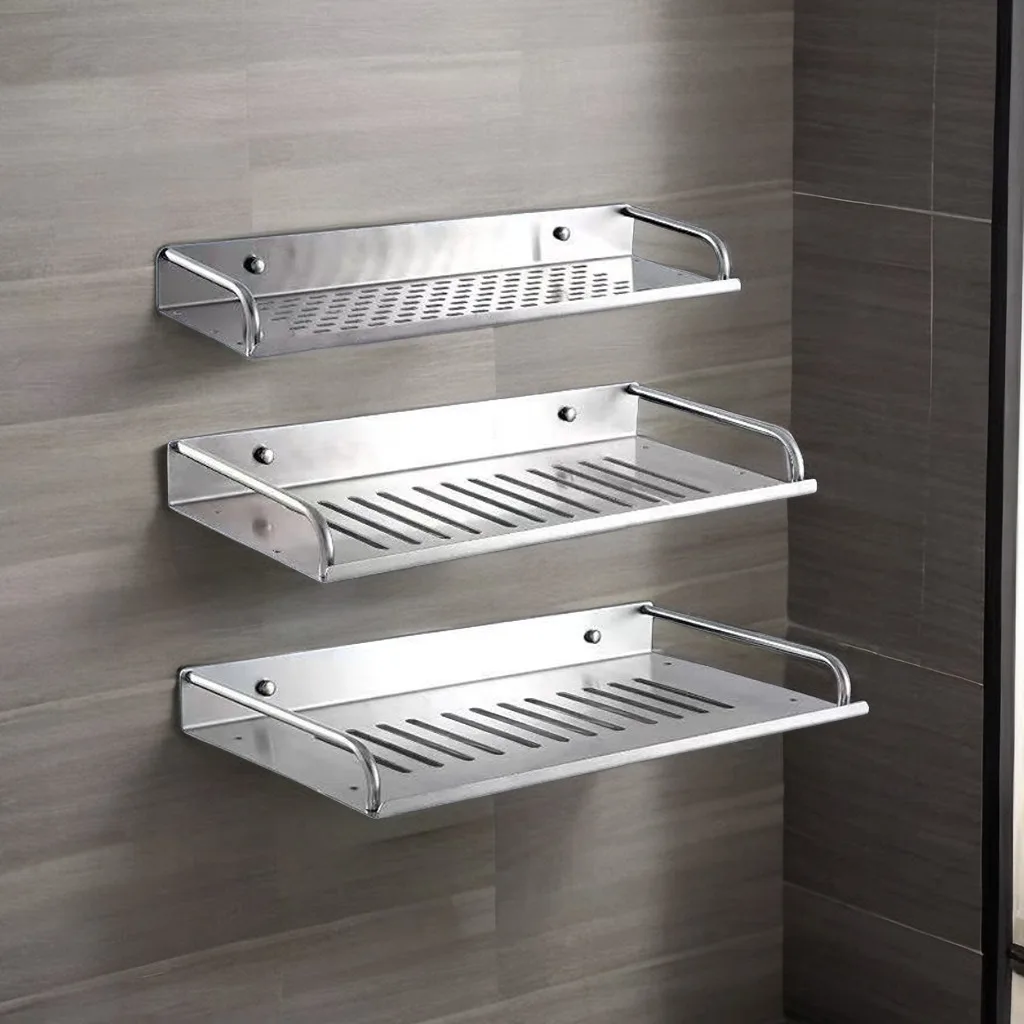 Storage Rack Shower Shelf Shampoo Rack Bathroom Storage Shelf Drain Rack Storage Shelf Shampoo Holder Bathroom Shelf Bathroom Accessories Toilet Shower Rack Shower Rack Floating Shelves Bathroom Corner Shelf Bathroom Shelf Organizer Storage Wall Mounted Shelves Kitchen Shower Rack Stainless Steel Shampoo Holder Drain Water Accessories
