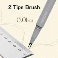 VEECCI Liquid Eyebrow Lower Eyelash Eyeline Aegyo-sal Pencil 2 Forks Multifunctional Pen Waterproof Natural Eyes Beauty Tool 2