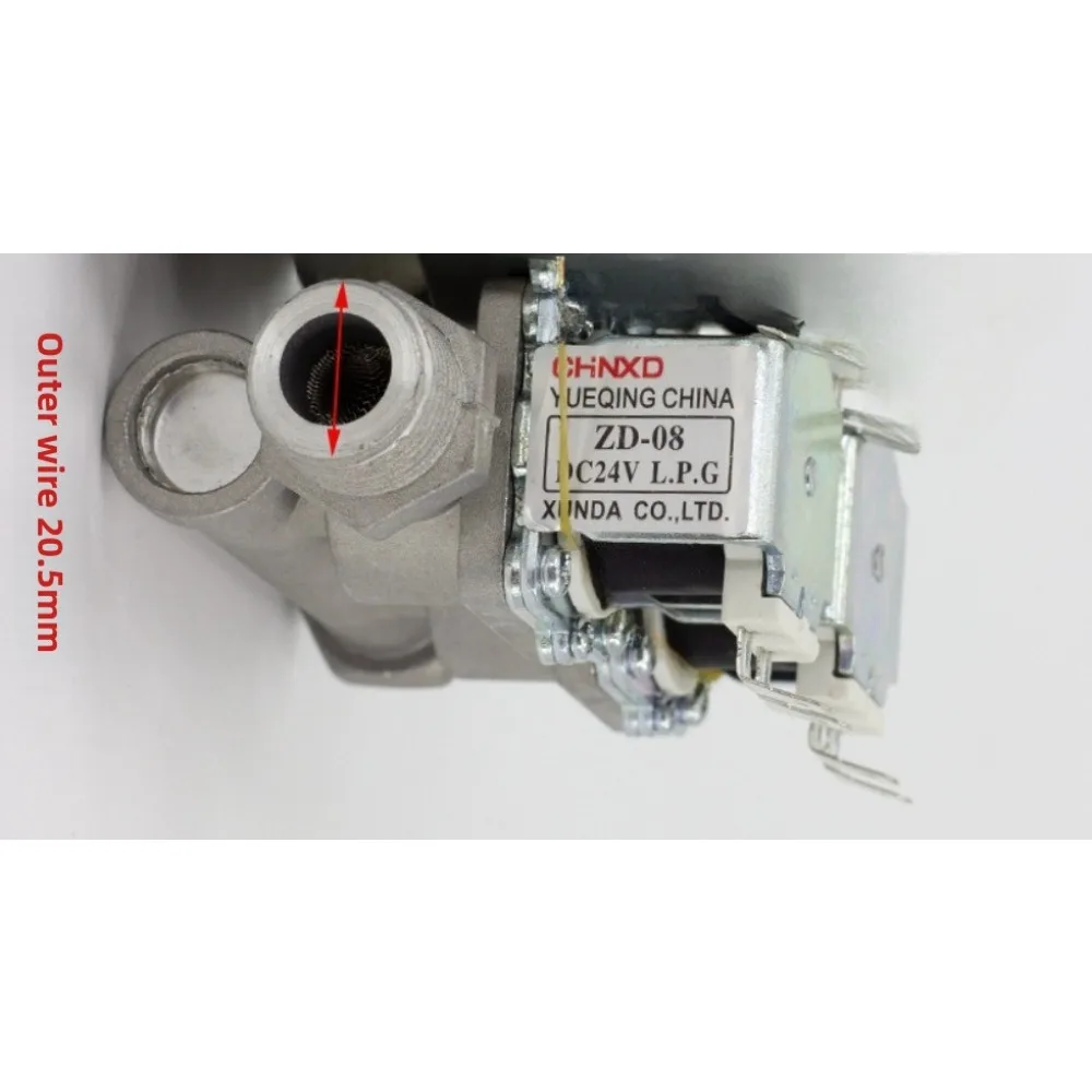 New For Gas Oven Solenoid Valve ZD-08 DC24V Kitchen Appliance Parts