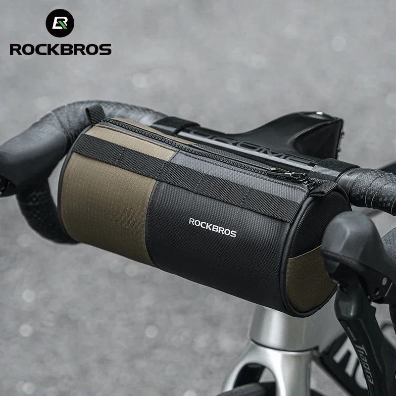 

ROCKBROS 1.7L Bike Bag Front Handlebar Cycling Bags Portable Storage Shoulder Bags Road Bicycle Bag Mtb Bicycle Accessories