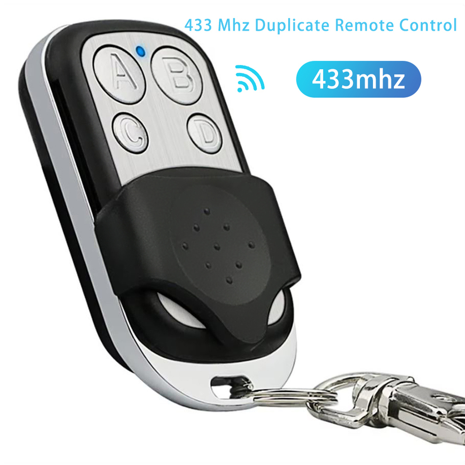 433MHZ Remote Control Garage Gate Door Opener Remote Control Duplicator Clone Learning Rolling Code Car Key