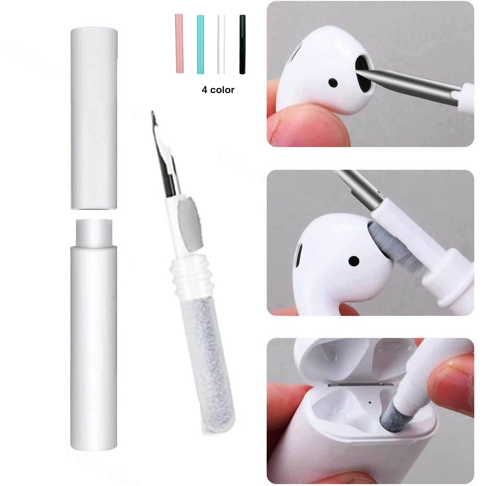 Bluetooth Earphones Cleaning Tool for Airpods Pro 3 2 1 Durable Earbuds Case Cleaner Kit Clean Brush Pen for Xiaomi Airdots 3Pro 1