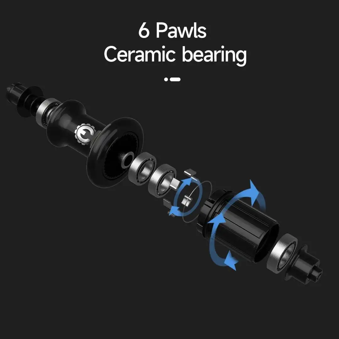 カーボンロードバイクホイール,チューブレス,セラミック