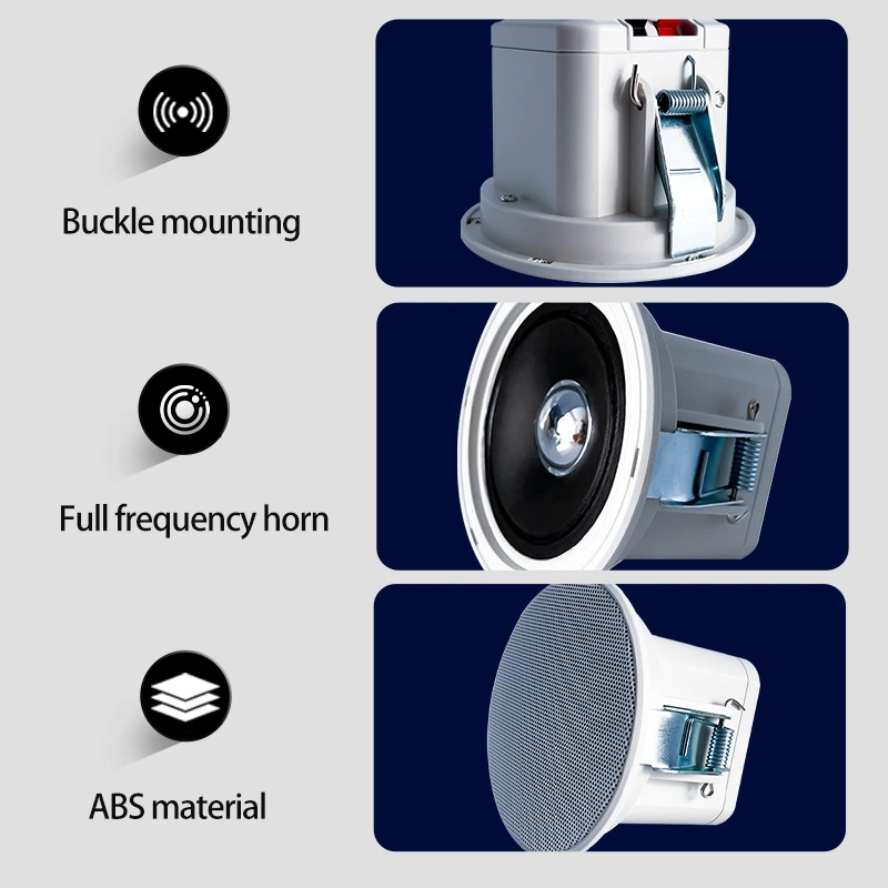 مكبر صوت عالي الدقة مقاس 2 بوصة مثالي لمكتب غرفة ا...