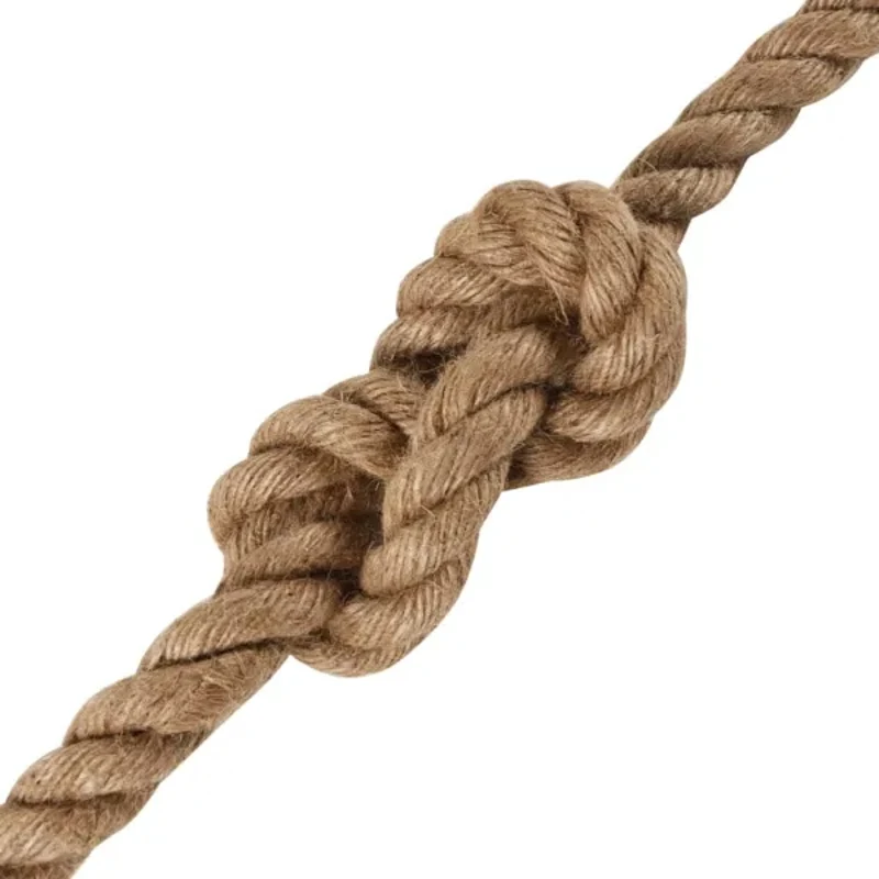 Rope 100% Jute 0.3" 19685" DIY Hand Braided Jute Rope Tug of War Climbing Decorative Luggage Tough Cord Gardening