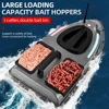 RC Bait Boat 500M Auto Driving Return V900 GPS 40 Points Sonar 1.5KG V700 With Steering Light For Fishing Wireless Fish Finder 3