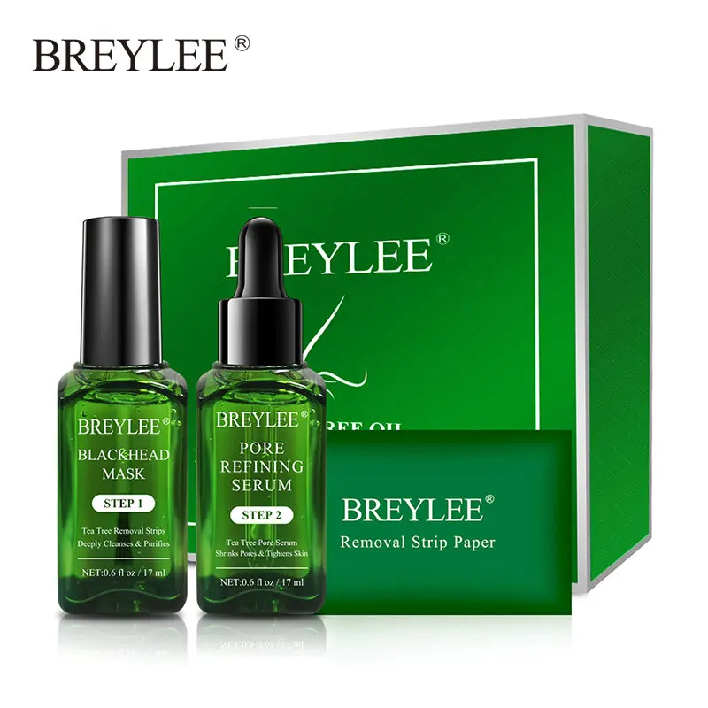 BREYLEE Face Care Blackhead Removal Serum Anti Acne Treatment Pore
