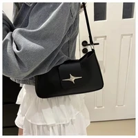 2025 classique Y2K petit sac à main marque de luxe femme sacs à main Vintage en cuir PU sacs à bandoulière pour femmes quotidien dames sac sous les bras 4