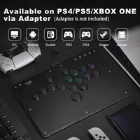 Haute42 R16 Button Rim Leverless Hitbox Controller Stickless Arcade Stick Controller For PC/ PS4/PS5/Steam Hitbox Fightstick - Image 2