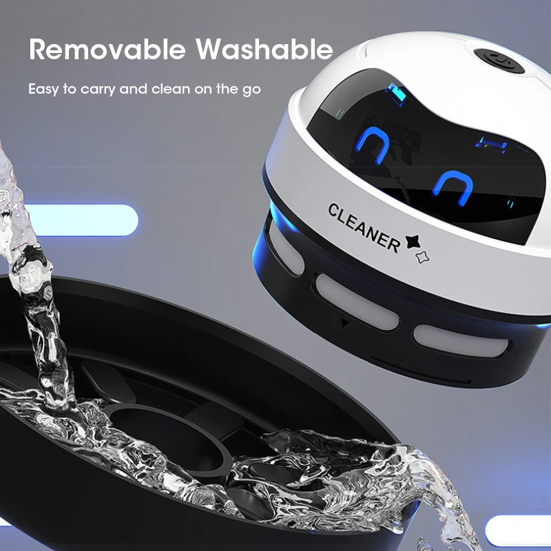Mini Desk Dust Vacuum Cleaner Portable Vacuum Cleaner DetachableNozzle Wireless Table Dust Removal Cleaning Brush Cleaning Tools 6