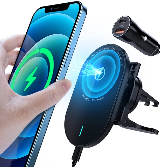 Wireless Car Charger with MagSaf | Belkin US