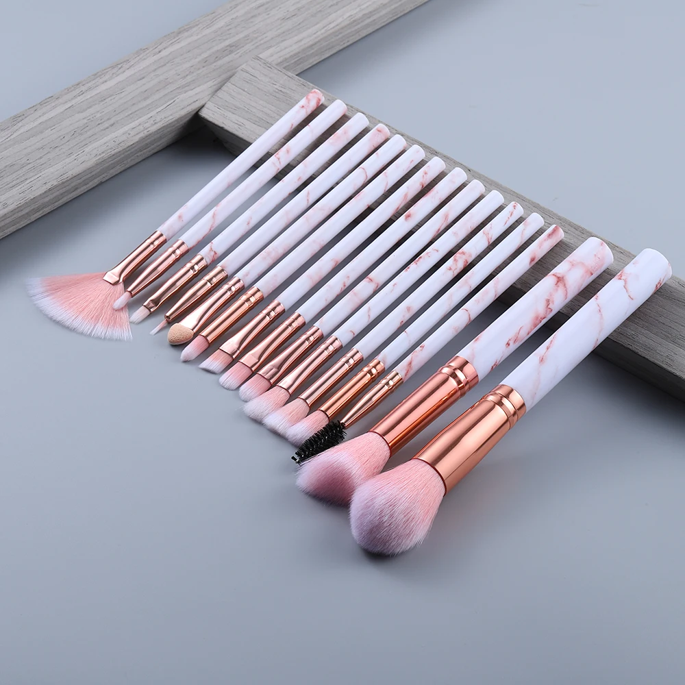 Makeup Brush Set Makeup Brush 5-15Pcs Makeup Brushes Tool Set Cosmetic Powder Eye Shadow Foundation Blush Blending