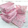 6PCS Sanrio hello kitty Cartoon handbag Travel Tote Bag Packing and Organizing Bag My Melody Cinnamon Dog Storage Bag 1