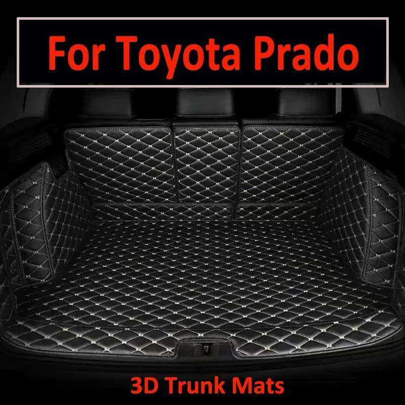 

(Автомобиль) хорошо! Специальные коврики для багажника для Toyota Land Cruiser Prado 150, 5 мест, 2016, водонепроницаемые коврики для багажника 2015-2010