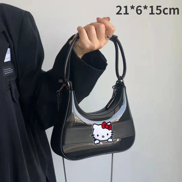 Harajuku Kawaii Fashion Y2K Hello Kitty Baguette Bag – The Kawaii