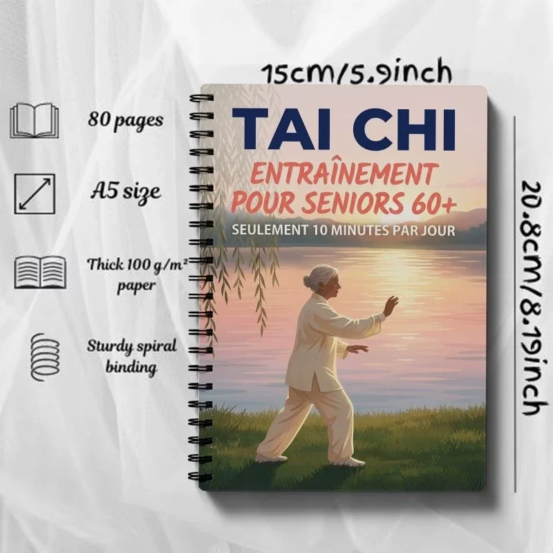 Tai Chi for Seniors: 28-Day Beginner-Friendly Guide (French Edition)