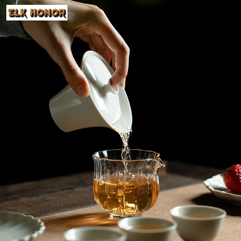 135ml High-end Grass Wood Gray Gaiwan Retro Anti Scalding Tea Tureen Tea Making Cover Bowl Chinese Ceremony Accessories Gift