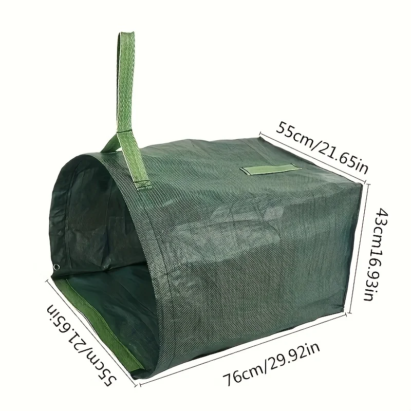 Large Capacity Garden Waste Bag for Leaf and Debris Collection