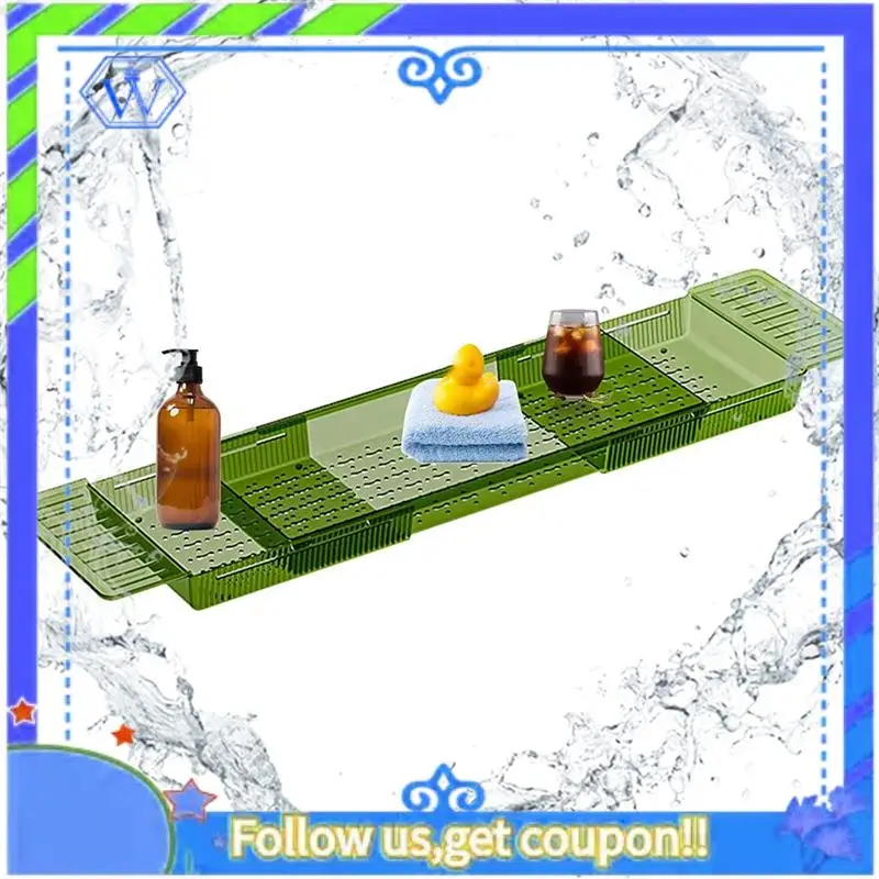 Easy To Use Bathtub Caddy Tray,Expandable Bath Table Over Tub,Multifunctional Bath Rack Tub Organizer, Tub Organizer Holder