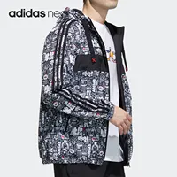 Adidas véritable NEO nouvelle mode homme imprimé sport veste à capuche GL8086 2