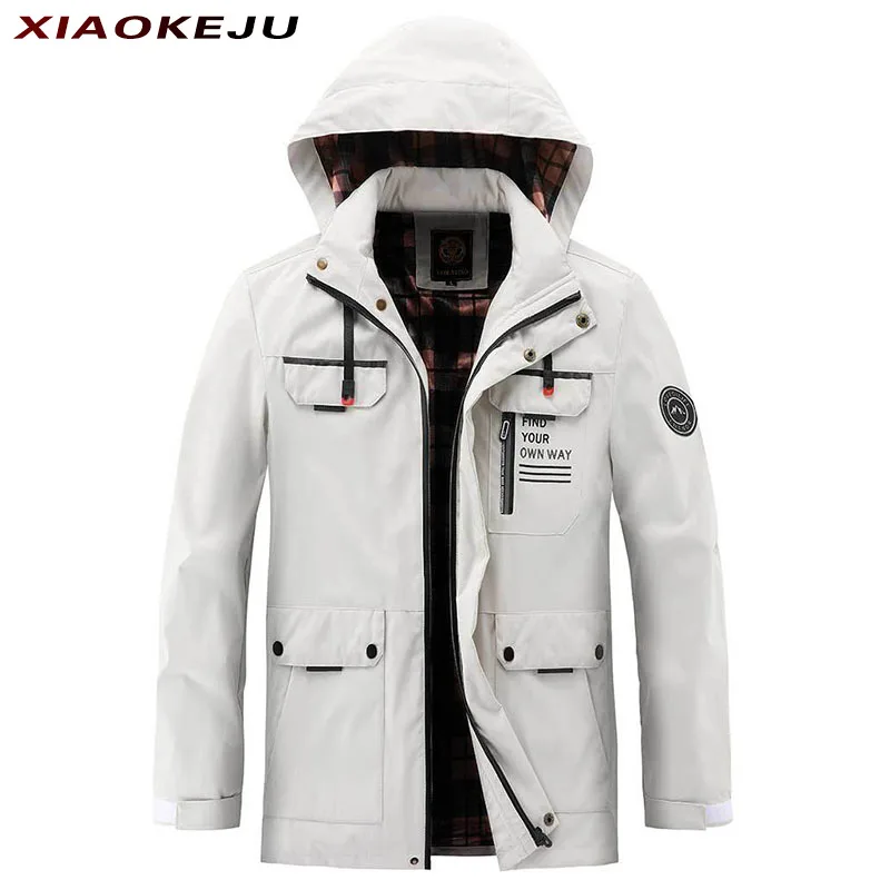 Men's Winter Thick Coat Male Clothes New in Parkas Plus Size Coats Wear Clothing About Large Cold Parka Hood Elegant Man Jackets