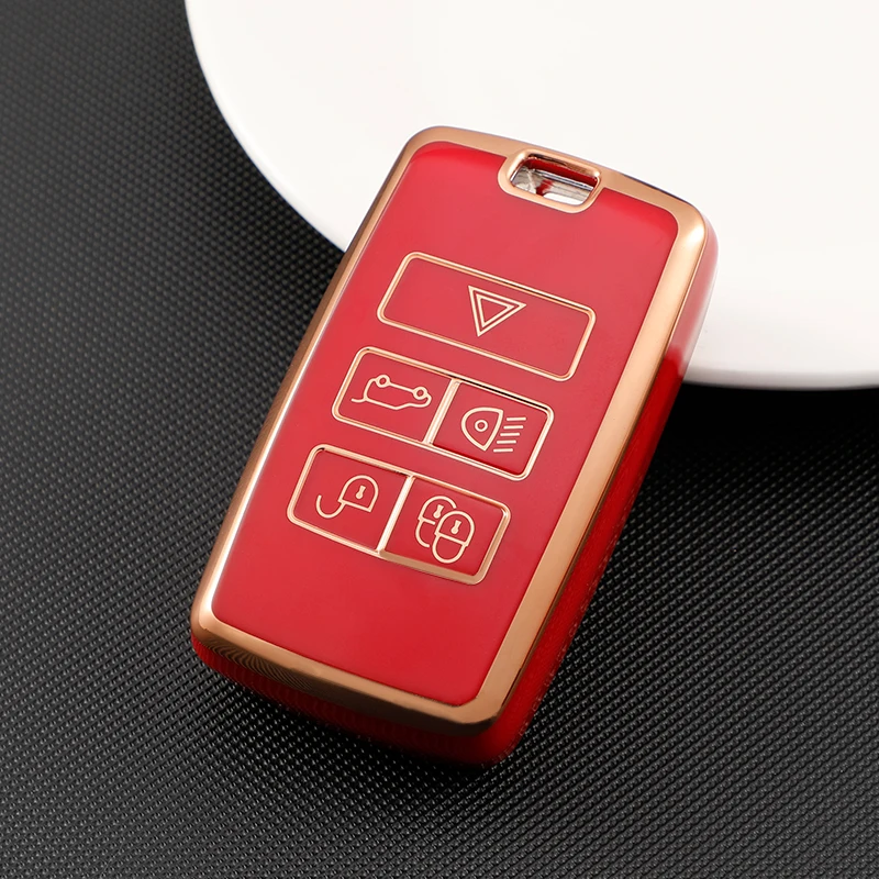 New Tpu Car Key Case Remote Control Protector Cover for Land Rover Range Rover Sport Evoque Velar Discovery 5 2018 2019 2020