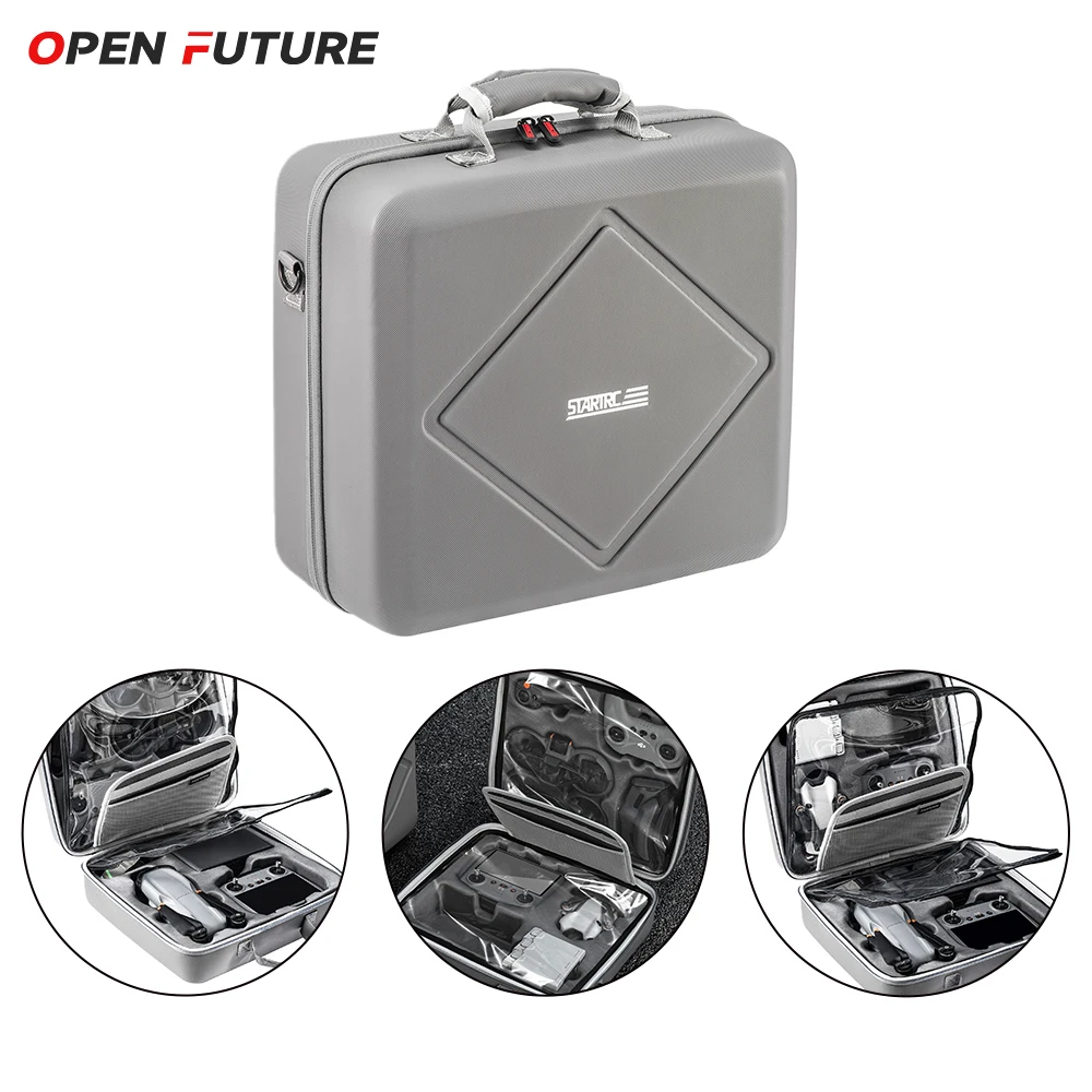 Dual-Drone Shoulder Bag For DJI Air 3S/Air 3/Mini 4 Pro/Avata 2 Portable Storage Carrying Bag For DJI Air 3S Drone Accessories