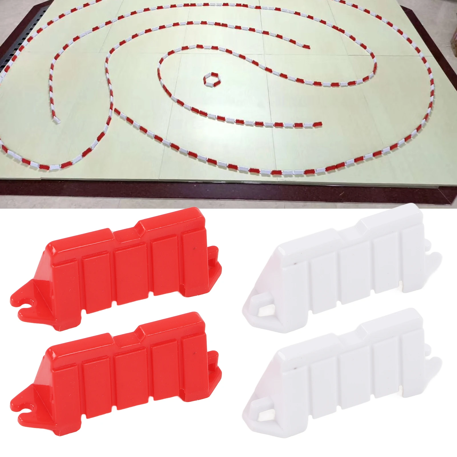 ZK40 Remote Control Car DIY Racing Track Road Barrier Drifting Race Track Road Barrier Gaming