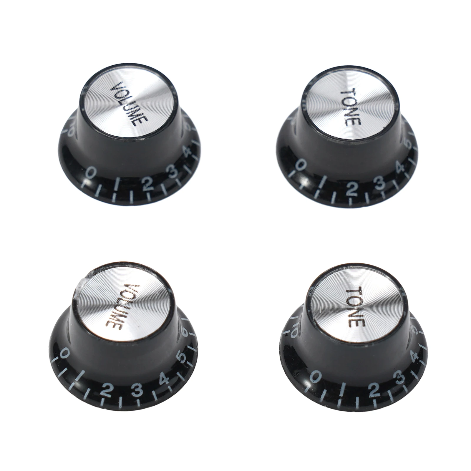 

Guitar Knobs 2 Volumes & 2 Tone 4pcs/set 6mm Accessories For LP SG Electric Guitar Speed Control Knobs Universal