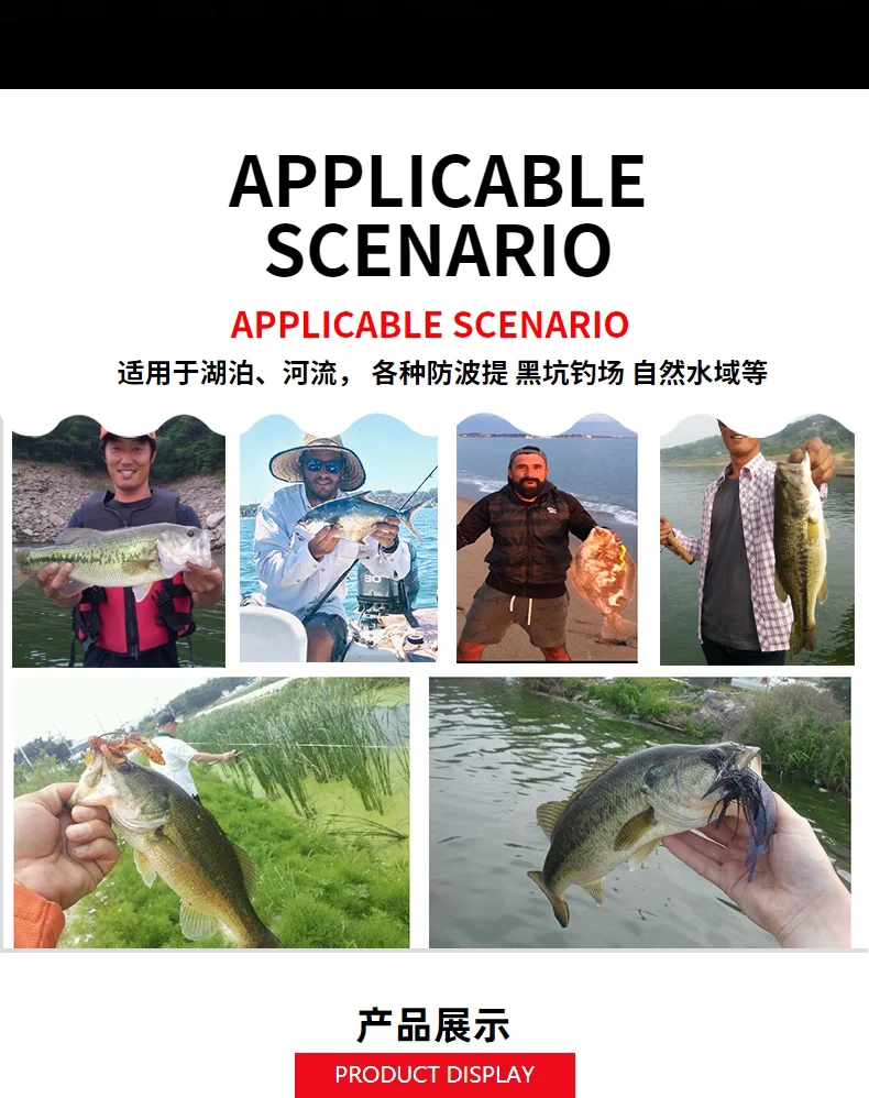 SUNMILE Angelköder Drop Soft Baits 7,5/9,5/11,5 cm Soft Lure Iscas Künstliche Köder Leurre Louple für Bass Pike Fishing Baits – Detail 2