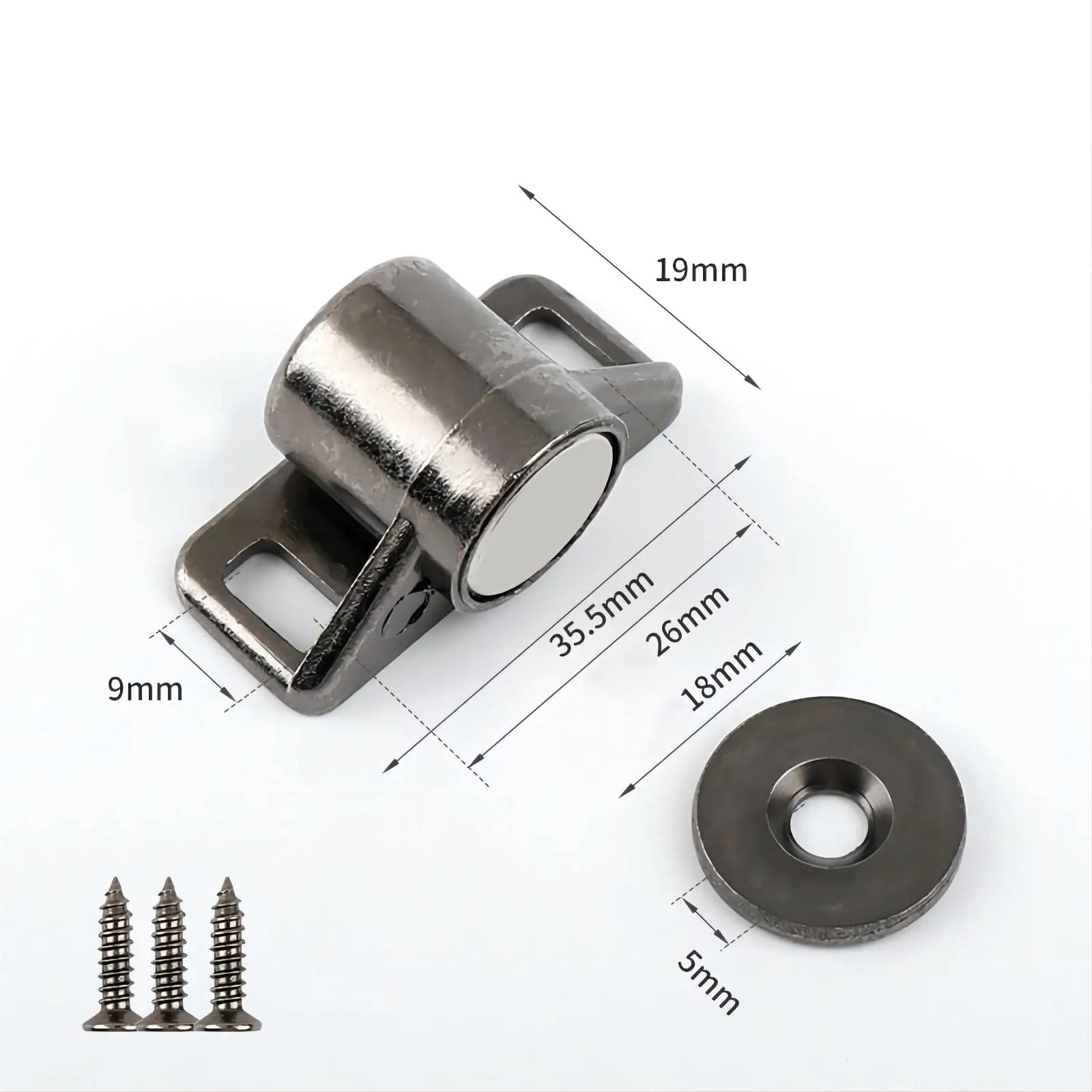 Magnet Door Catch Furniture Fittings For Cupboard Doors Cabinet Neodymium Magnetic Latch cabinet magnetic catch