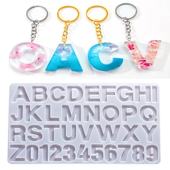Alphabet Resin Casting Mold 1