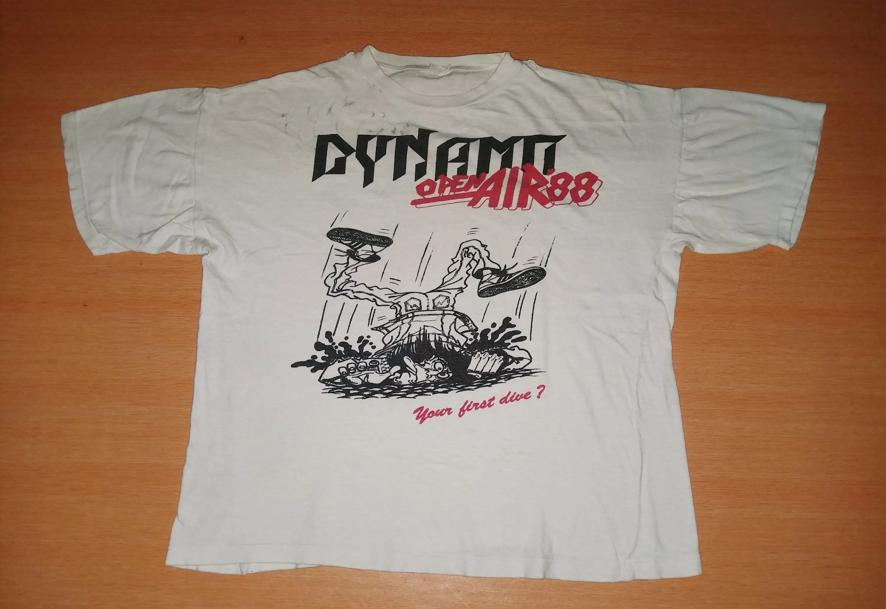 Vintage 1988 Dinamo Open Air Festival Exodus Laaz Rockit