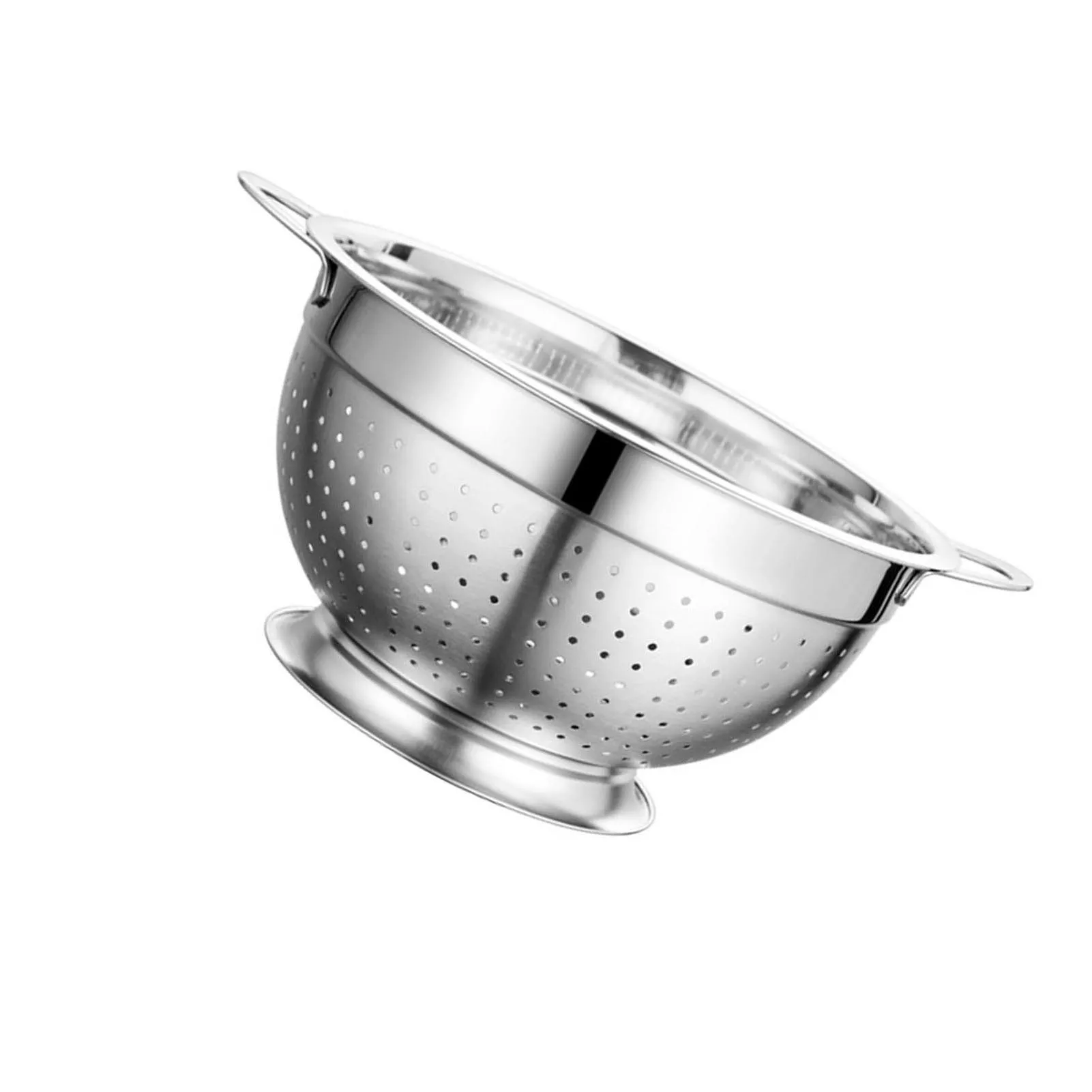 

Stainless Steel Kitchen Strainer Dishwasher Safe Colander Kitchen Accessory for Pasta Spaghetti Veggies Fruits