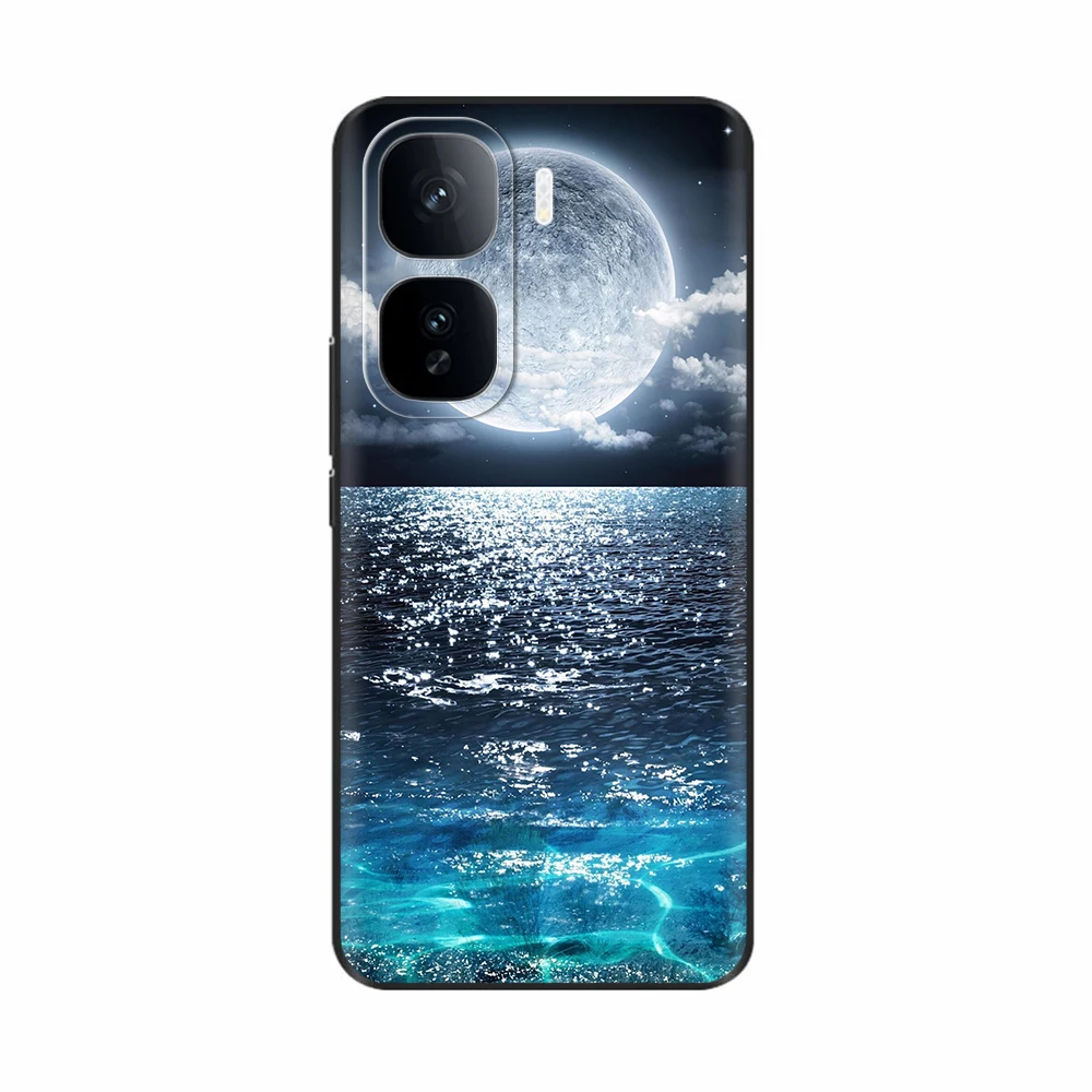 Charming Hot Cat Design Soft Silicone Phone Case - Stylish Back Cover