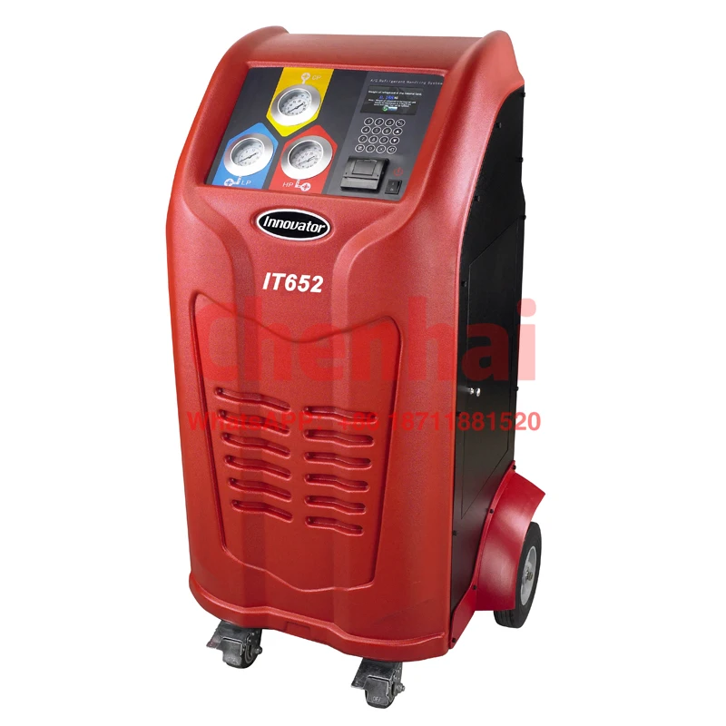 Macchina Automatica Per Il Recupero Del Gas Ac Per Auto R134A E 1234Yf It652 Con Funzione Di Caccia Alle Perdite