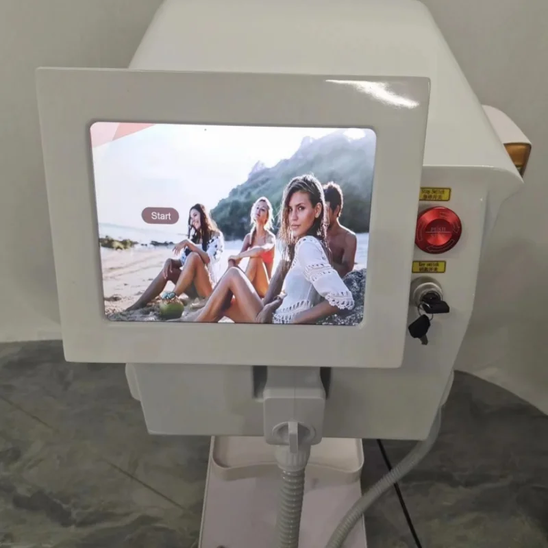 3000W 808nm Diode Laser Hair Removal Machine-Painless 3 Wavelengths Professional Desktop for Salon & Skin Rejuvenation