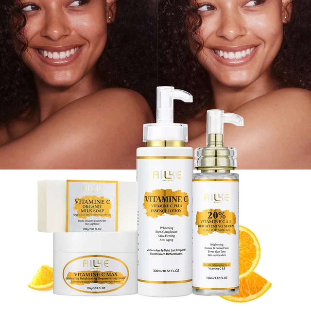 Ailke C-Vitamin Bőrápolás, Életkori, Ránckezelés, Feszítés, Ragyogó Testápoló, Akár Bőr Tónusú Krém, Regenerae Szérum