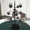 Cocktail Tree Stand Wine Glass Display Drinks Holders Champagne Cocktails Martini Cocktail Wine glass holder Wine glass storage 4