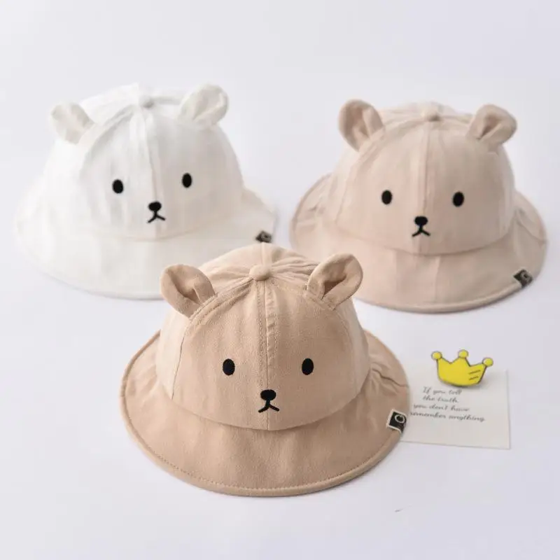 Adorable Dinosaur Baby Sun Hat - Cartoon Bear Design