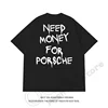 Cotton T-Shirt American Fashion Brand Letter Printed Short Sleeve Men And Women Instagram Trend T-Shirt Summer Loose Couple Top 1