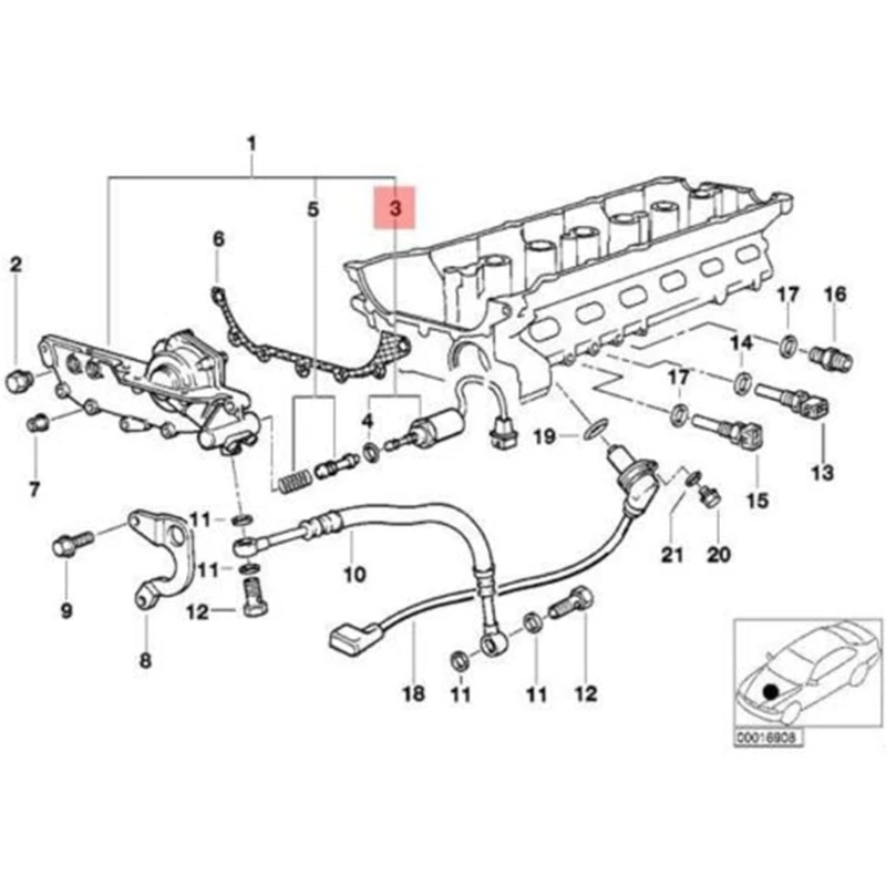 Engine Variable Timing Solenoid VVT Solenoid 11361738494 11361703720 11361738407 For E34 E36 E39 E38