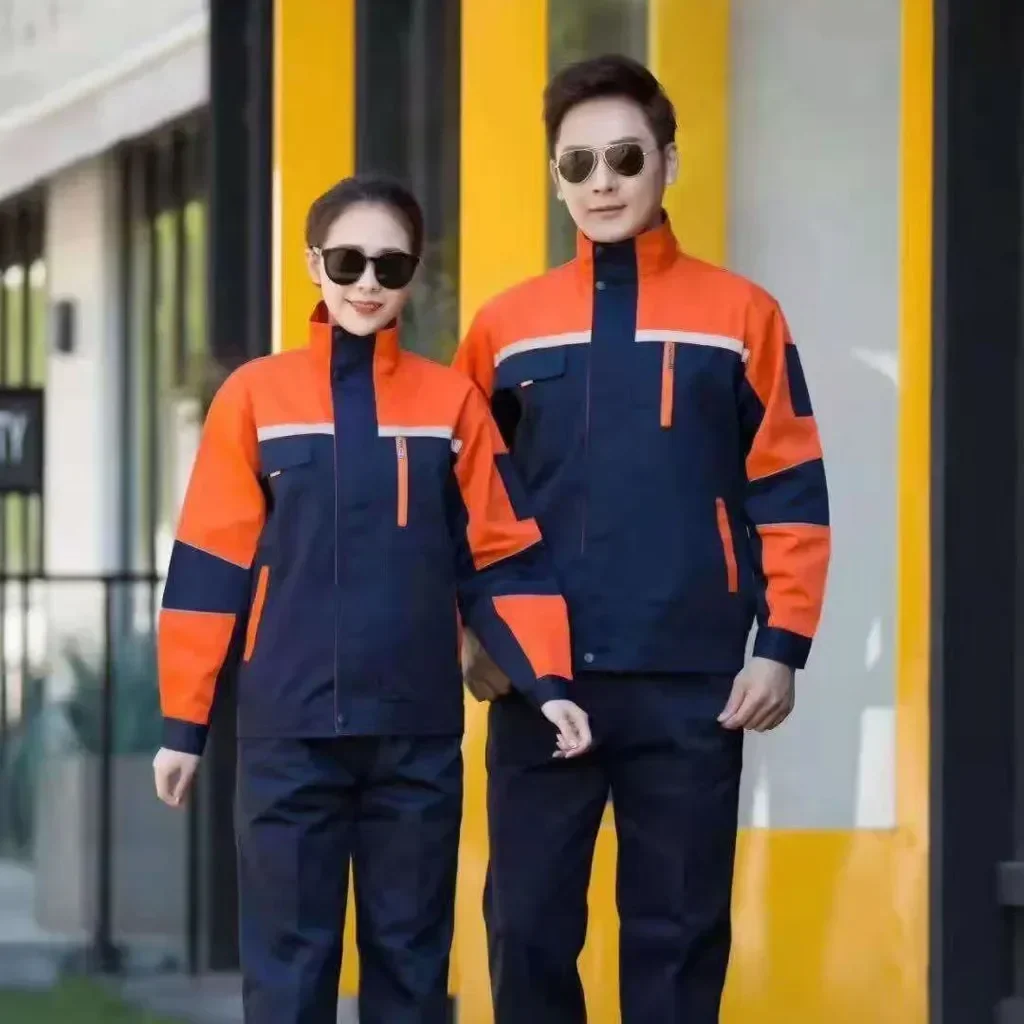 

Mechanical Coveralls wear Clothing Car shop Uniform men Labor Women Clothes Suit Workmen cotton