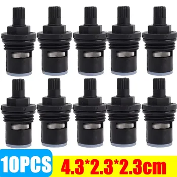 10 ชิ้นห้องน้ําห้องครัวก๊อกน้ําพลาสติกตลับหมึกเปลี่ยนส่วนซ่อม 1/2 ด้ายแตะวาล์ว Core Universal อุปกรณ์ฮาร์ดแวร์ 8