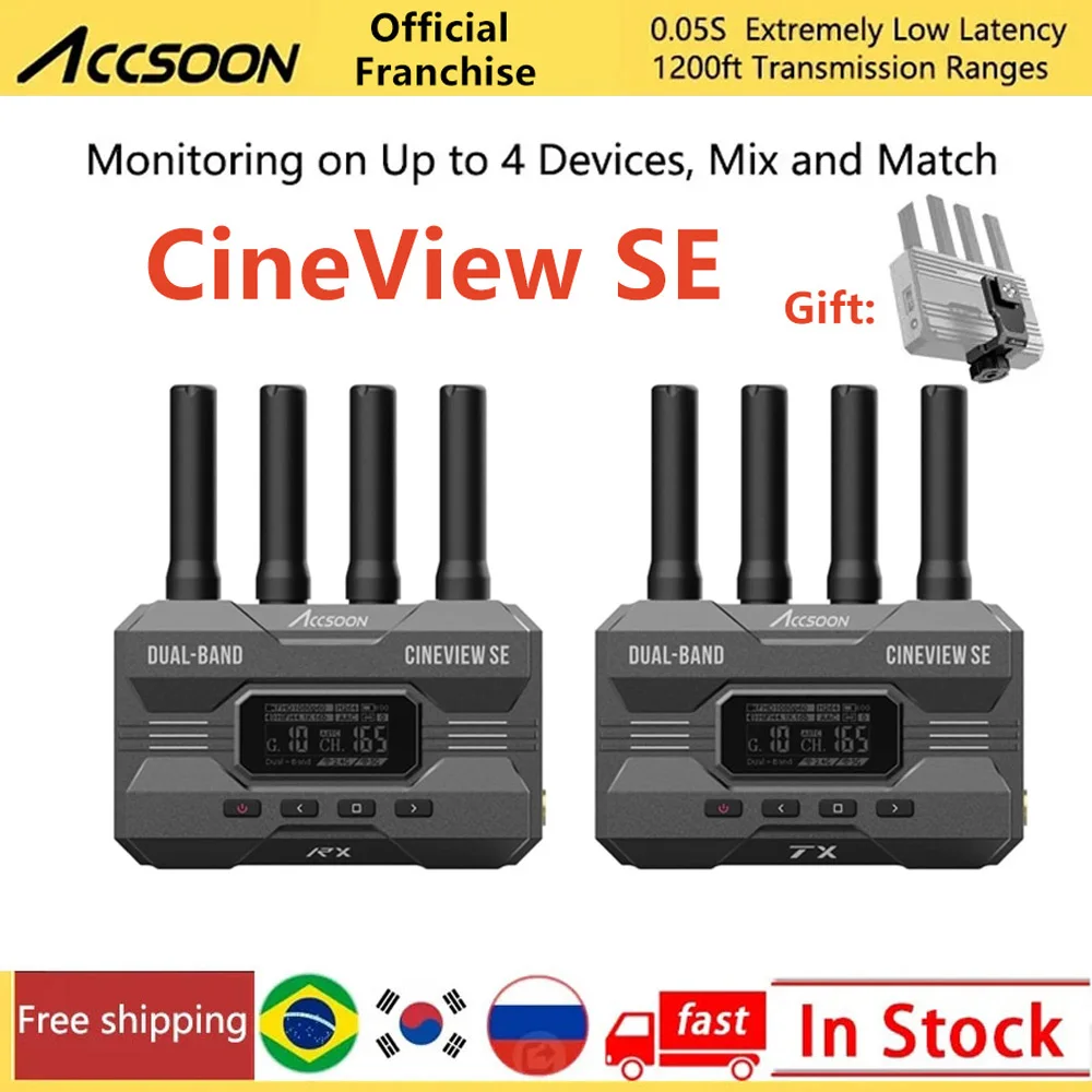 AccsoonCineViewSEHESDIHDMIMultiSpectrum24Ghz5GhzDualBand