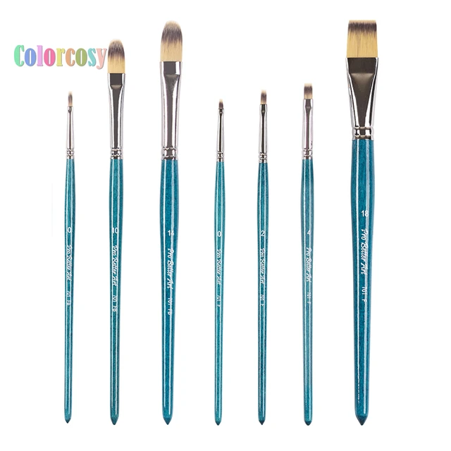 Nylon Hair Big Flat Head Paintbrushes Set Artist Brushes for Acrylic Oil  Watercolor Paint Painting - China Paint Brush, Oil Painting Brush