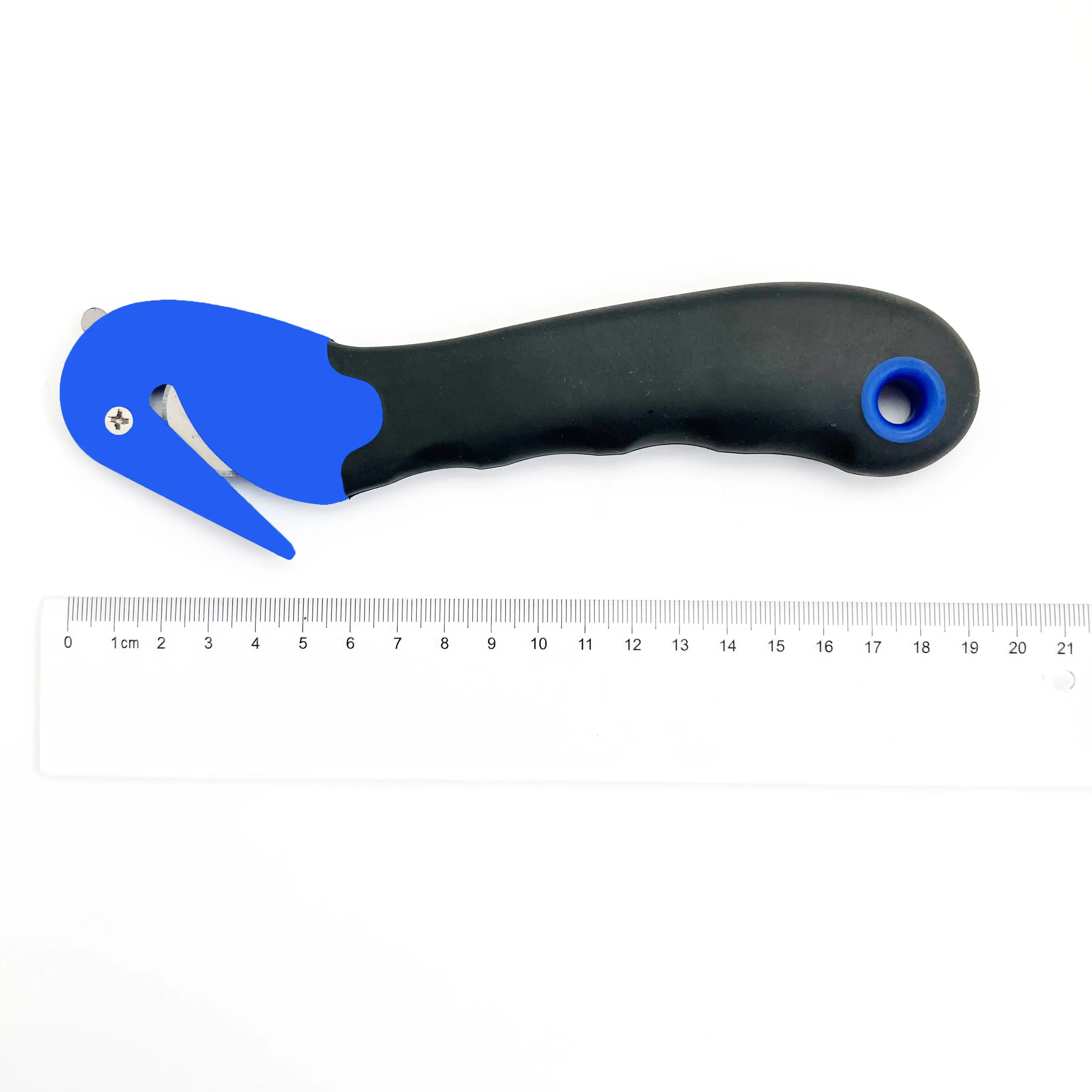 Hook Fixed Blade Knives TPR Safety Knife Box Carton Opener ABS Ergonomic Plastic Handle Multifunction Cutting Hand Tools Cutter 3