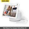 SOKUSIN Wall Mount Bracket For Alexa Echo Show 10 Stand Rotatable Smart Speaker Holder Saving Space Built-in Cable Management