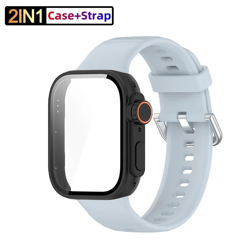 Premium Silicone Strap with Ultra2 Case and Screen Protector