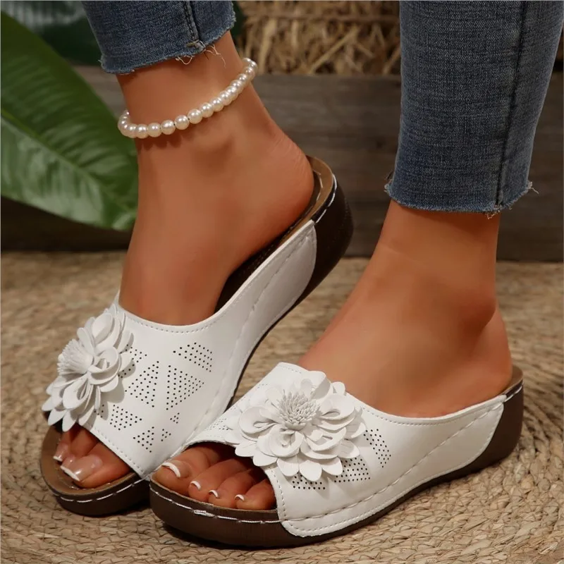 Women Sandals Summer Shoes Woman Slides Sandals Ladies Wedge For Women Casual Footwear Slipper Female